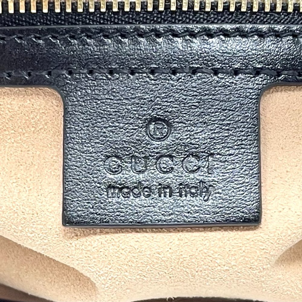 Gucci Black Leather Jackie 1961 Tote - Picture 8 of 8
